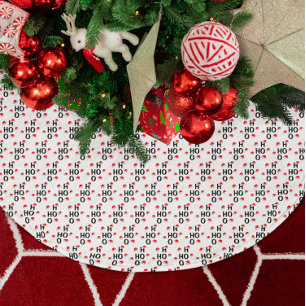 Ho Ho Ho: God jul Julgransmatta Borstad Polyester