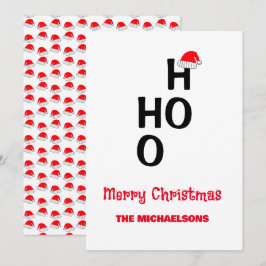 Ho Ho Ho: God jul Julkort