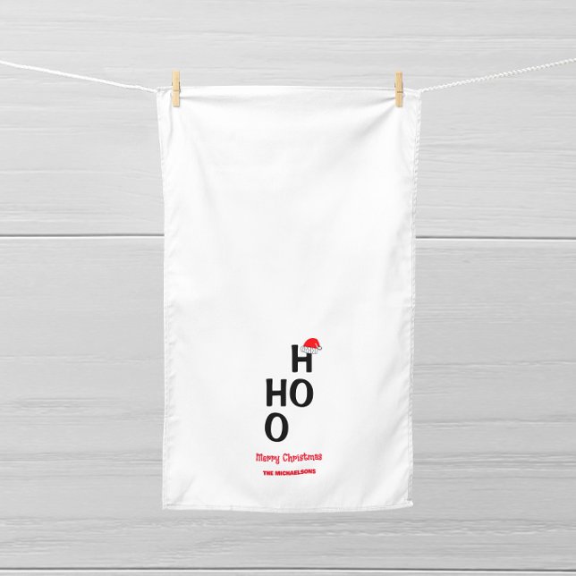 Ho Ho Ho: God Jul Kökshandduk (Skapare uppladdad)