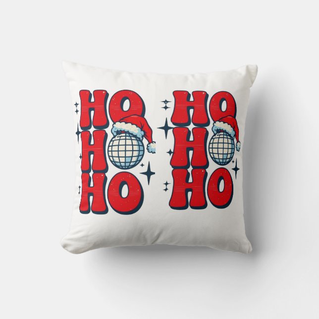 Ho ho ho god jul kudde (Framsida)