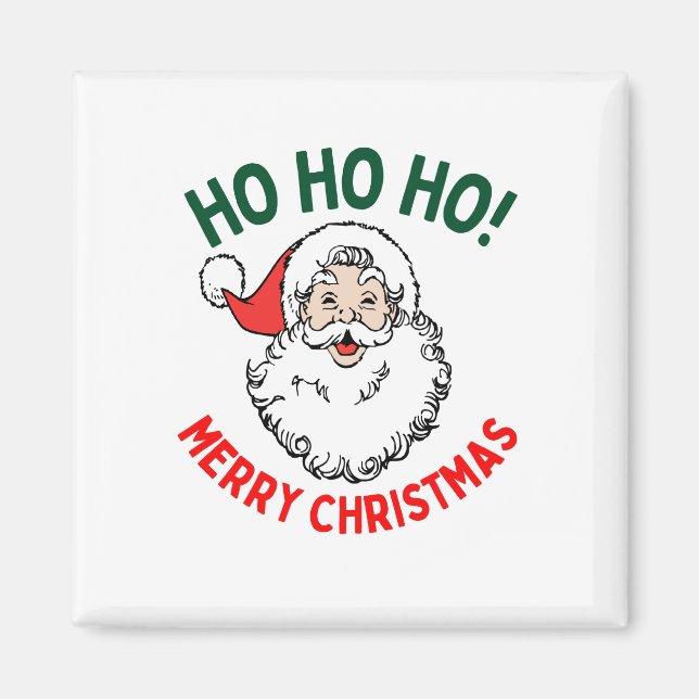 HO HO HO GOD JUL MAGNET (Framsidan)