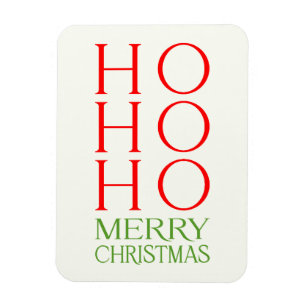Ho Ho Ho God Jul Magnet