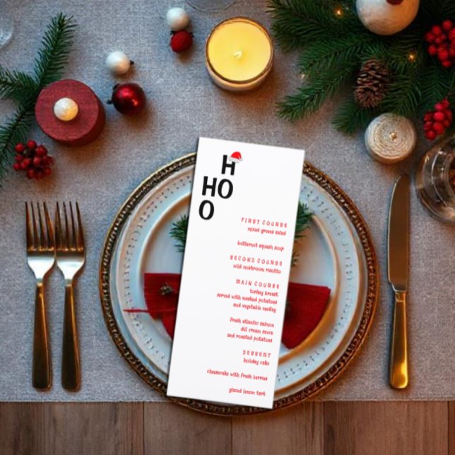 Ho Ho Ho: God jul Meny (Skapare uppladdad)