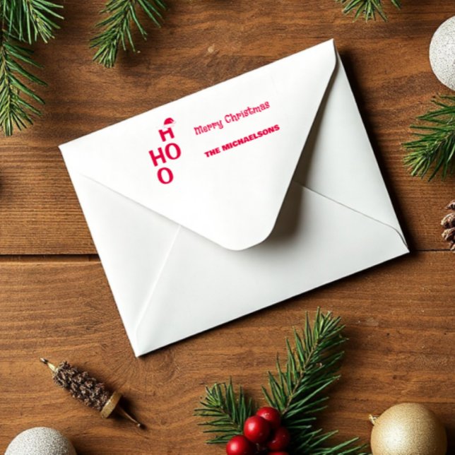 Ho Ho Ho: God jul Självfärgande Stämpel (Skapare uppladdad)