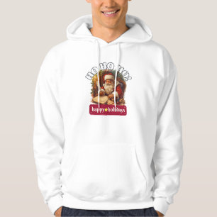 Ho Ho Ho God Jul Tröja Julpresent Hoodie