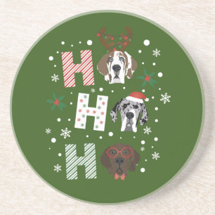 Ho Ho Ho Great dane God jul Underlägg