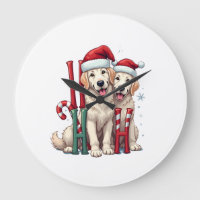 Ho Ho Ho Great Pyrenees hundälskare jul Santa 