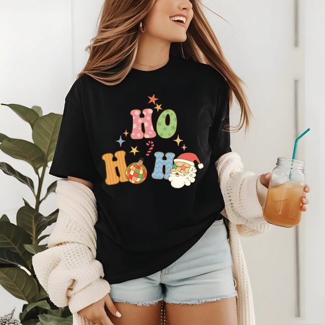 Ho Ho Ho Groovy God jul T Shirt (Skapare uppladdad)