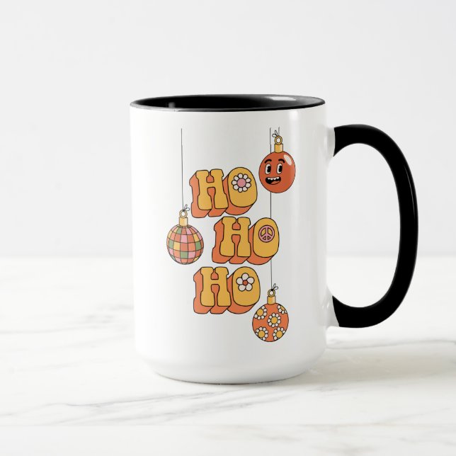 Ho Ho Ho - Groovy jul Cheer Mugg (Höger)