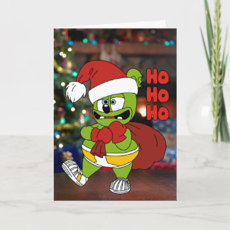 Ho Ho Ho Gummibär julkort Helgkort
