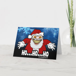 HO HO HO! Ha en läskig liten jul Kort