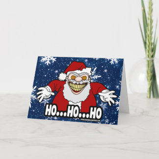 HO HO HO! Have Yourself a Scary Little Christmas Kort