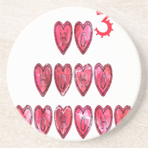 Ho Ho Ho Hearts Collection. Underlägg