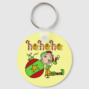 Ho Ho Ho Helgdag Elf Nyckelring