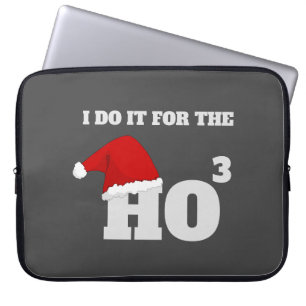 Ho Ho Ho Helgdag Gift med julklapp Laptop Fodral