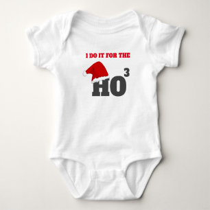 Ho Ho Ho Helgdag Gift med julklapp T Shirt
