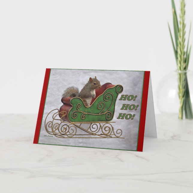 HO! HO! HO! HELGKORT (Framsida)