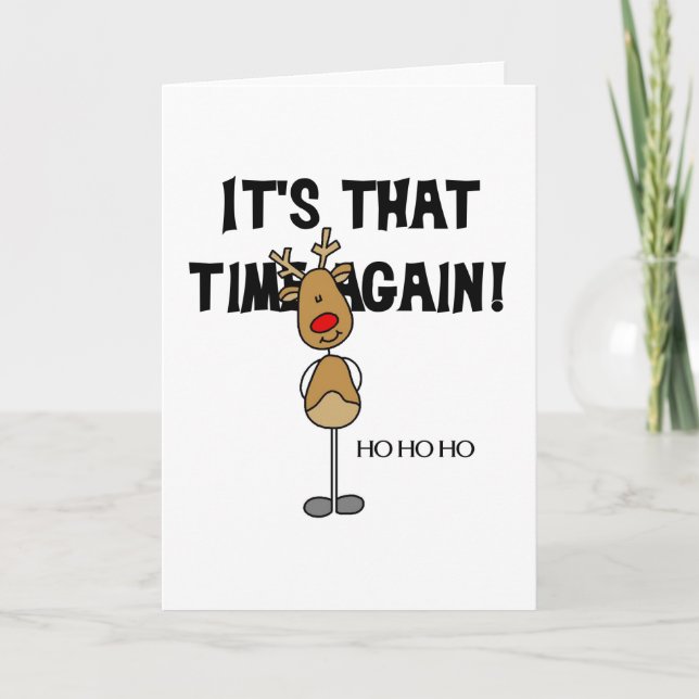 Ho Ho Ho Helgkort (Framsida)