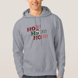Ho Ho Ho - Hockey Hockey Hockey Hoodie