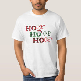 Ho Ho Ho - Hockey Hockey Hockey T Shirt