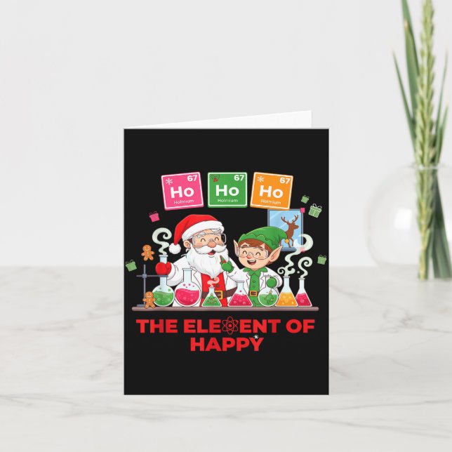 Ho Ho Ho Holmium Chemistry Element 67 Meme Of Peri Kort (Framsida)