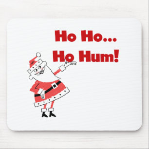 Ho Ho Ho Hum Santa Tshirts och Gifts Musmatta