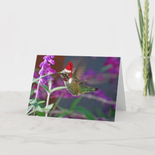 Ho Ho Ho Hummingbird Helgkort