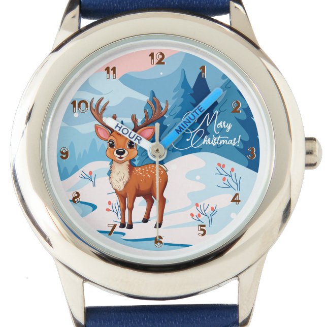 Ho-Ho-Ho! It's a Reindeer Kids  Watch Armbandsur (Skapare uppladdad)