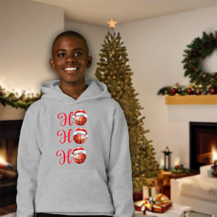 Ho Ho Ho Jul Basketball Kids T Shirt