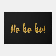 Ho Ho Ho jul Door Mat