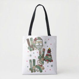 Ho Ho Ho Jul Festivt Lappverk Tygkasse