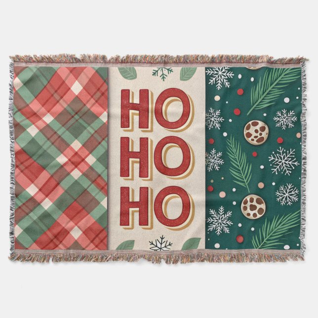 Ho Ho Ho jul Filt (Framsidan)