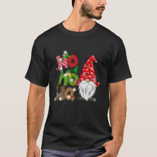 Ho Ho Ho Jul Gnome God jul T Shirt