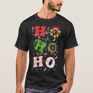 Ho Ho Ho Jul-Helgdag T Shirt
