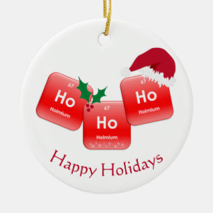 Ho Ho Ho jul Illustration Photo Inslag Julgransprydnad Keramik