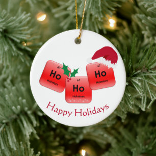 Ho Ho Ho jul Illustration Photo Inslag Julgransprydnad Keramik