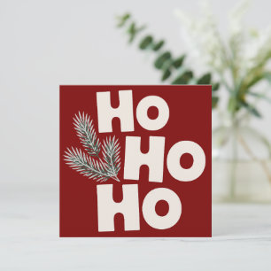 Ho Ho Ho jul present julpresenter Julkort