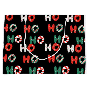 Ho Ho Ho jul stor presentpåse