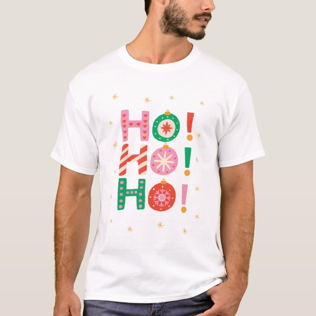 Ho-ho-ho-jul T Shirt (Framsida)