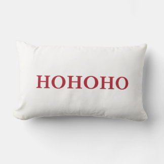 HO-HO-HO, jul, tomtens skratta Dekorativ kudde