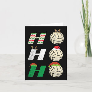 Ho Ho Ho - jul Volleyball Team Player Enthus Kort