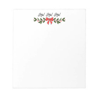 Ho! Ho! Ho! JulAnteckningsblocket Anteckningsblock