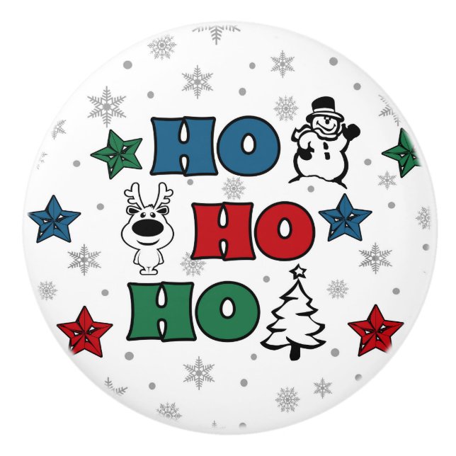 Ho-Ho-Ho-juldesign Knopp (Framsidan)