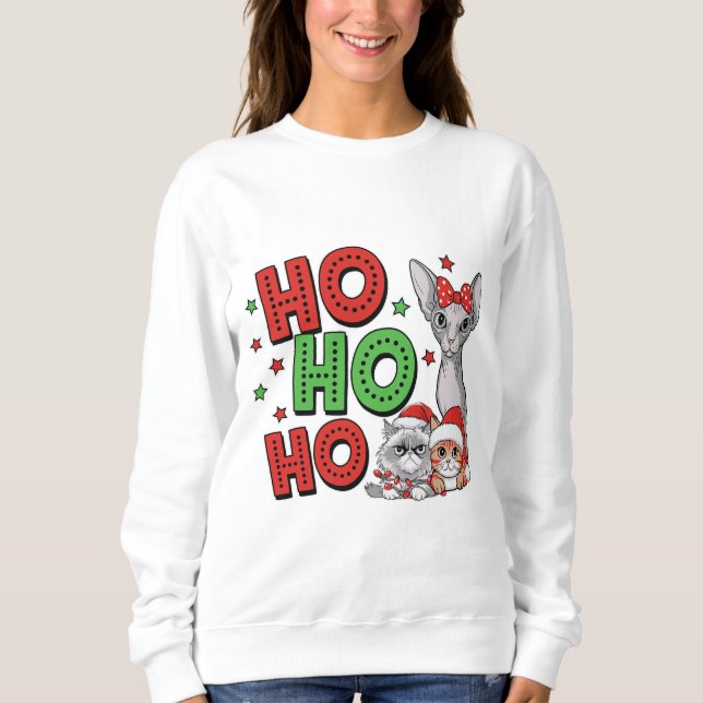 Ho Ho Ho-julklappar T Shirt (Framsida)