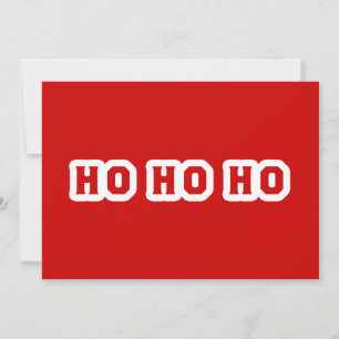 HO HO HO JULKORT