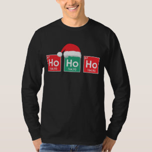 Ho Ho Ho   Julperiodisk Bord Nerd Humor T Shirt
