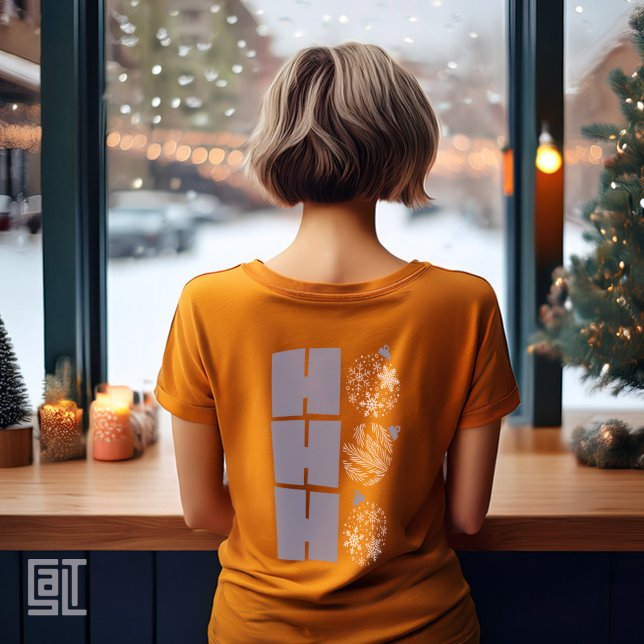 Ho Ho Ho Julpynt Klassisk T Shirt (Skapare uppladdad)