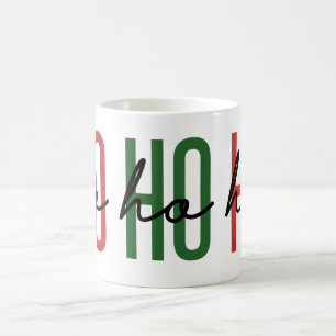 Ho Ho Ho Julsäsongsfamiljejulgåvor Kaffemugg