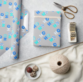 "Ho Ho Ho" jultema Presentpapper