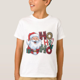 Ho Ho Ho jultomten Design - Festive Helgdag T Shirt